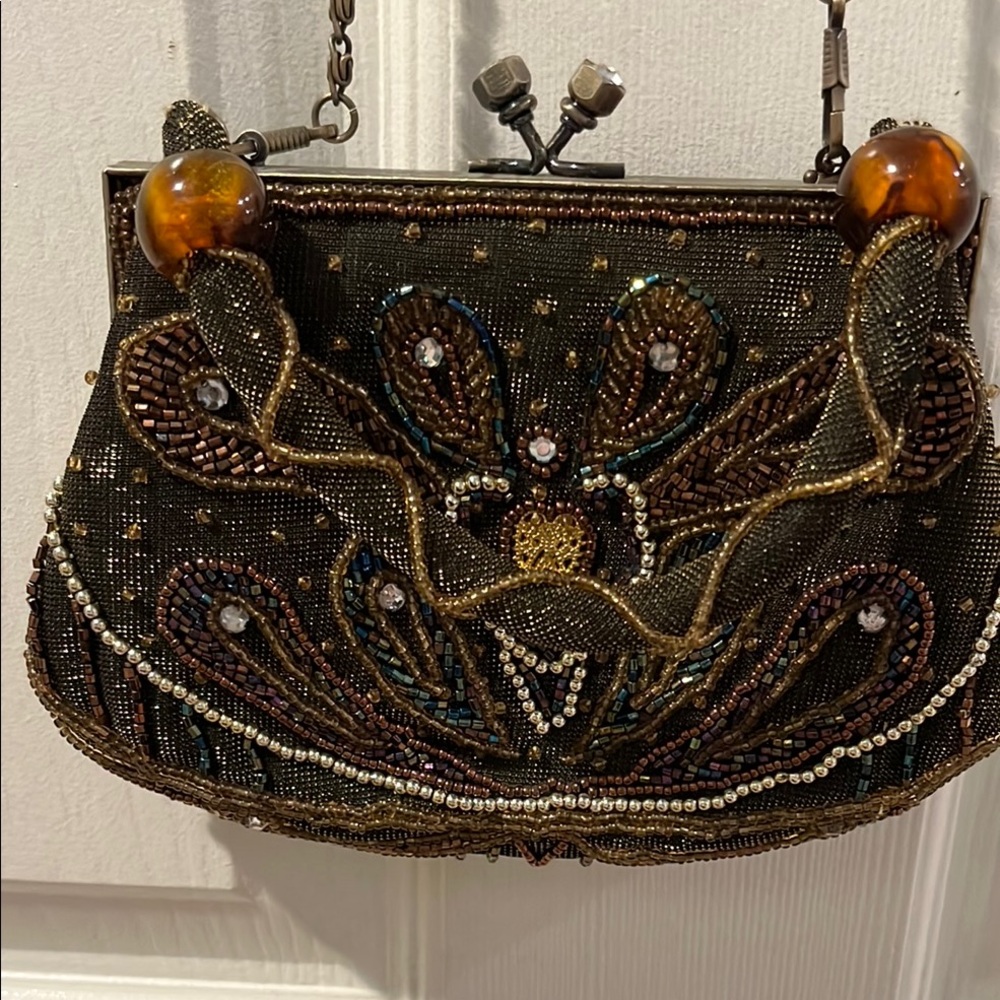 Sparkly Vintage Beaded Cocktail Purse